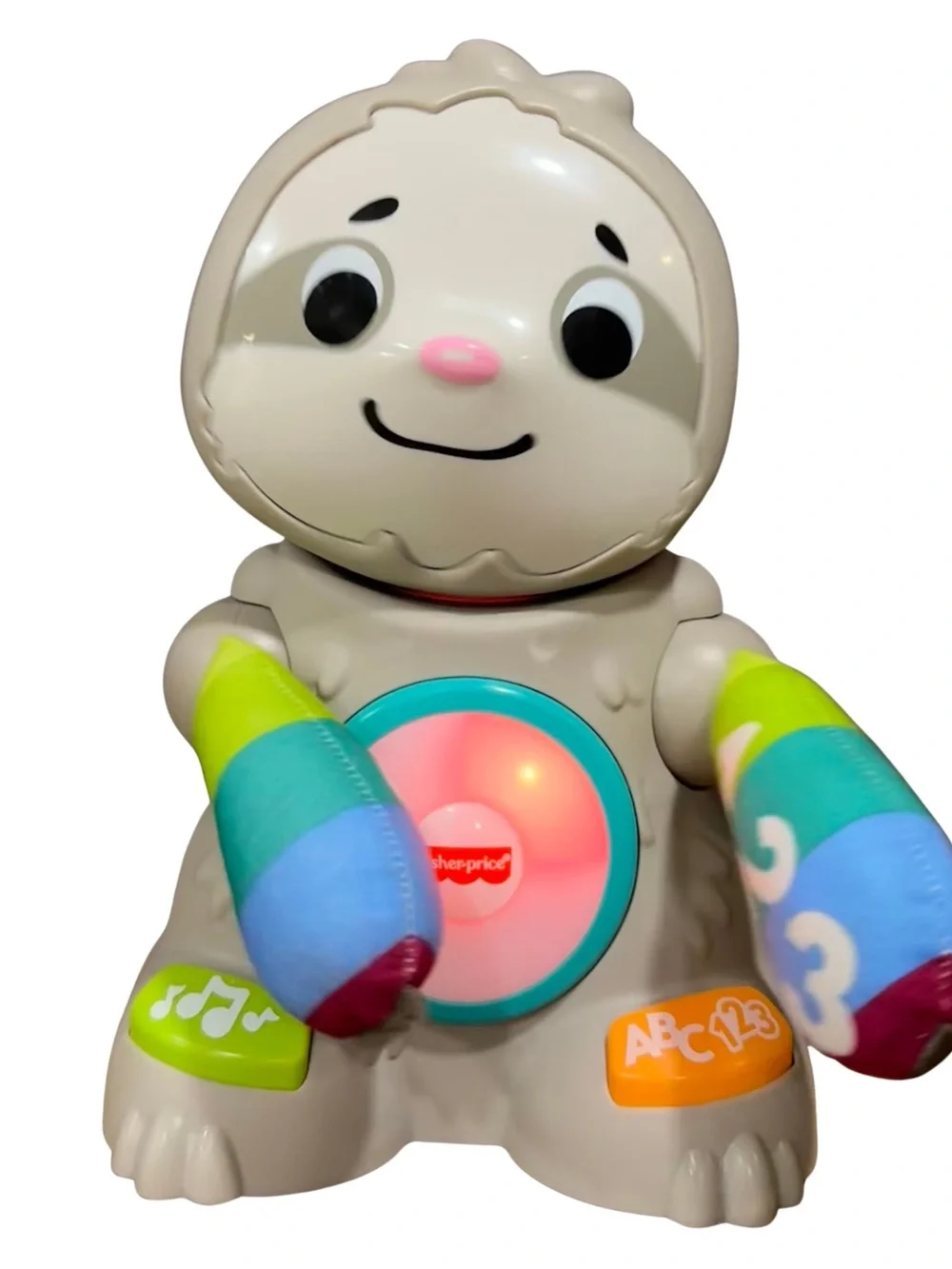 Fisher Price Linkimals Smooth Moves Sloth Teaching Game Song Music works